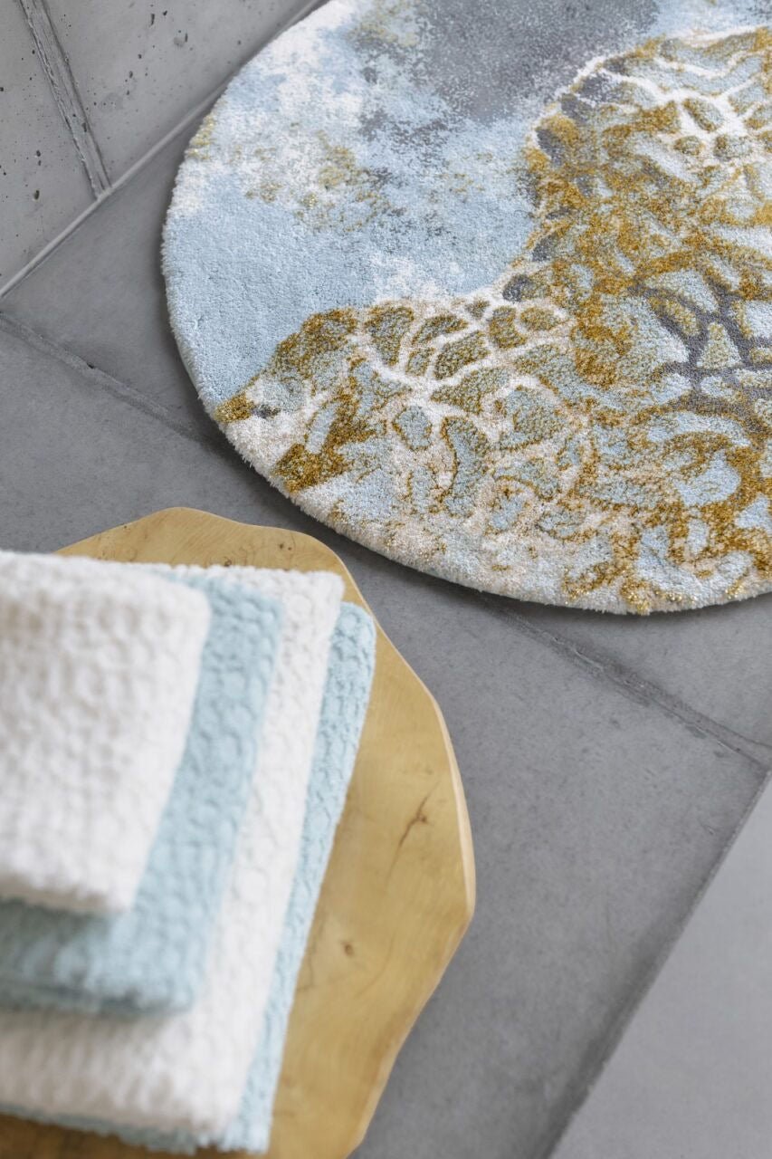 Abyss & Habidecor Egyptian Cotton Bathroom Rug DUNE - |VESIMI Design| Luxury Bathrooms and Home Decor