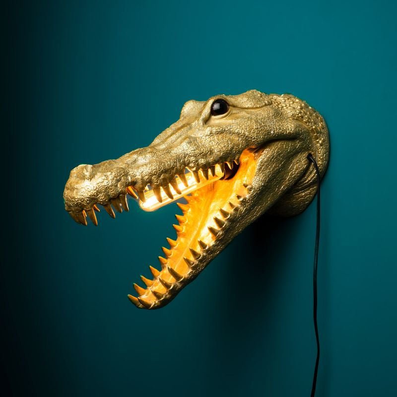 Alberto The Aligatore Design Wall Lamp - |VESIMI Design| Luxury Bathrooms and Home Decor