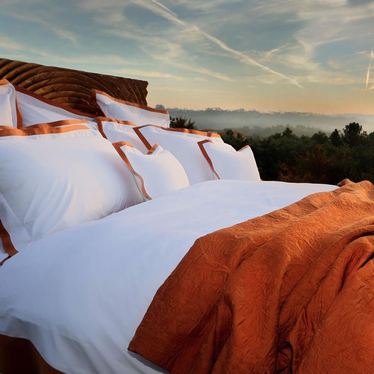 BRAGA Pillow and Bed Covers by Celso de Lemos - |VESIMI Design|