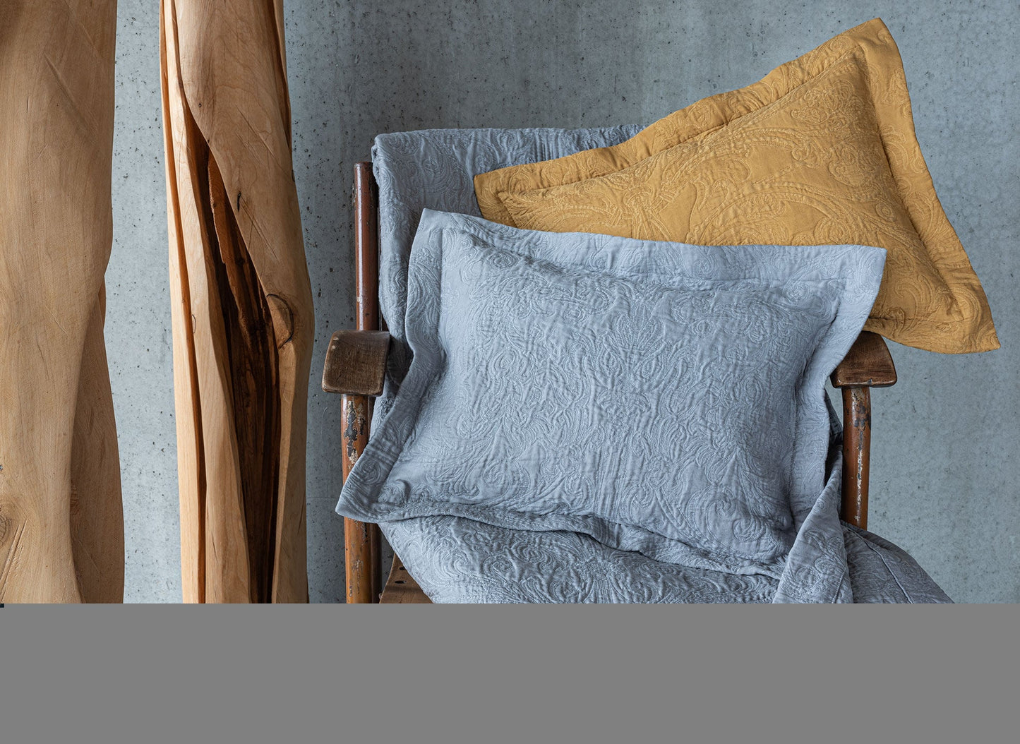 BRAGA Pillow and Bed Covers by Celso de Lemos - |VESIMI Design|