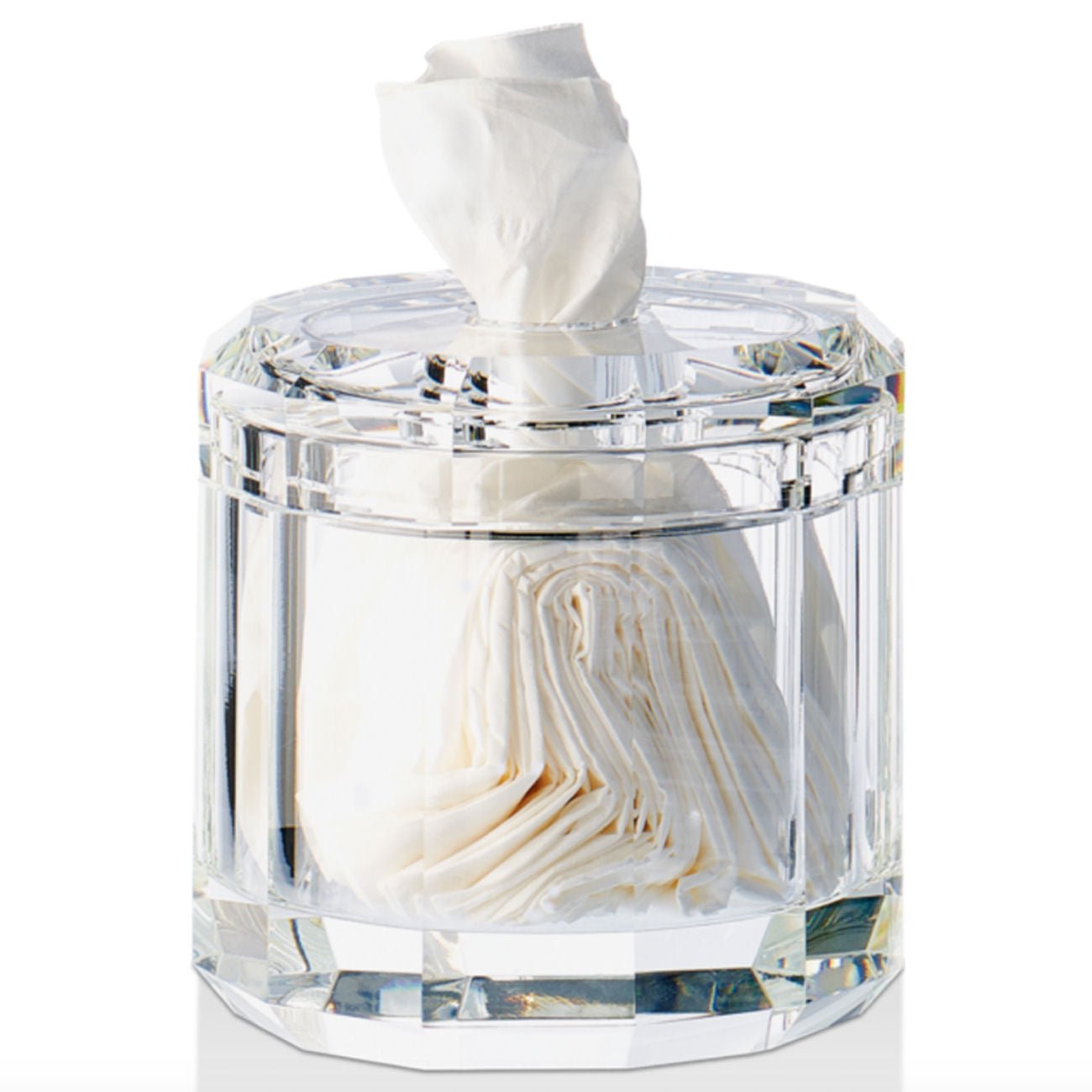 Crystal Clear Glass Bathroom Accessories Soap Dish by Decor Walther - |VESIMI Design|