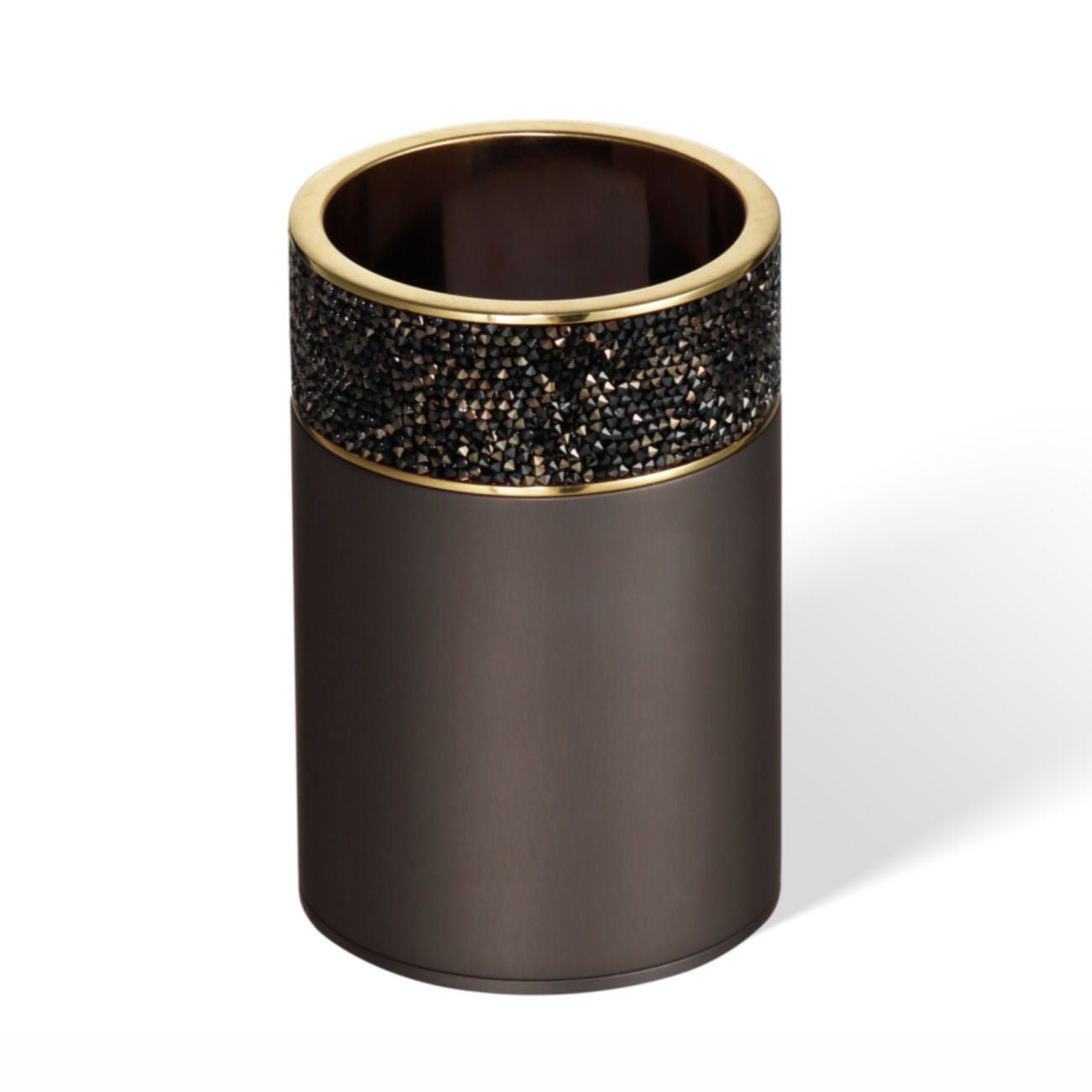 Dark Bronze / Matt Gold Swarowski® Multi-Purpose Box - |VESIMI Design|