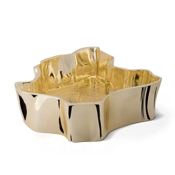 Gold Plated Eden Stone Vessel Sink by Maison Valentina - |VESIMI Design|