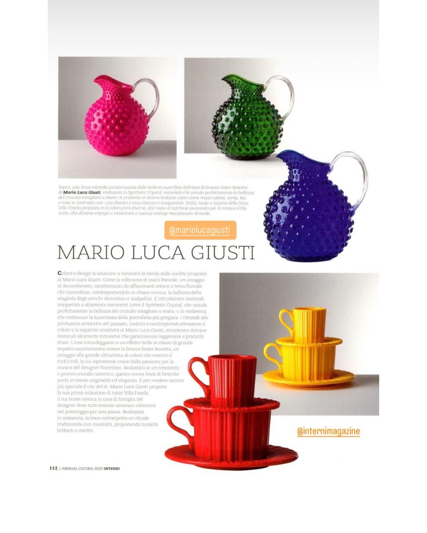 Ivory Tea Cup with Saucer by Mario Luca Giusti - Luxury Box of 6pcs - |VESIMI Design|