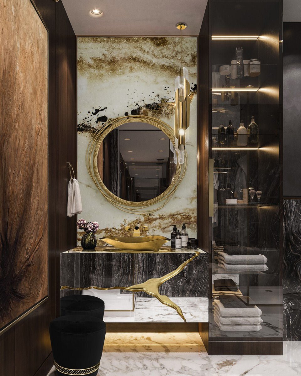 Lapiaz Casted Brass Vessel Sink by Maison Valentina - |VESIMI Design|