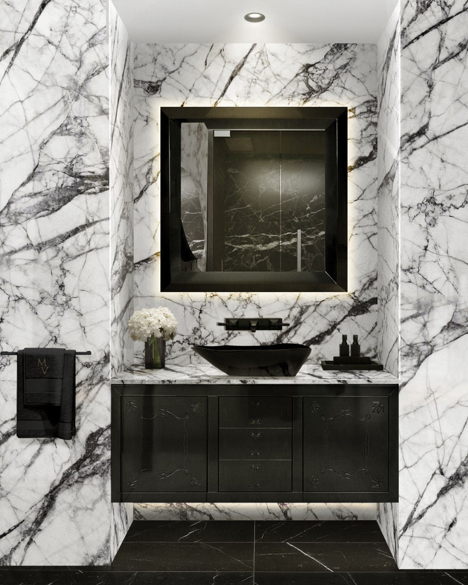 Lapiaz Marble Vessel Sink by Maison Valentina - |VESIMI Design| Luxury Bathrooms and Home Decor