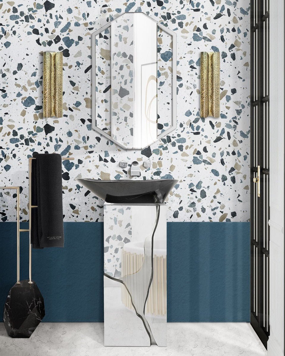 Lapiaz Marble Vessel Sink by Maison Valentina - |VESIMI Design| Luxury Bathrooms and Home Decor