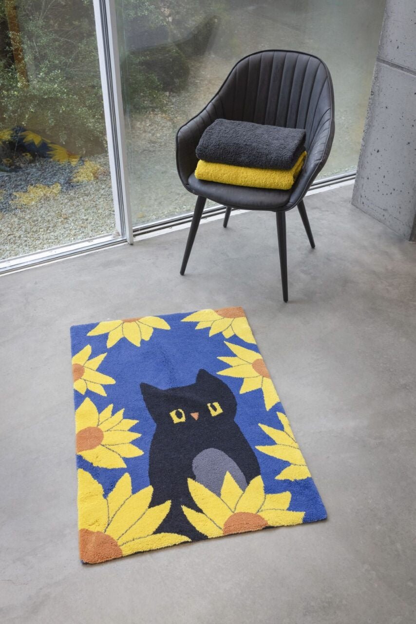LEA’S CAT Abyss & Habidecor Luxury Rug - LIMITED EDITION 2024 - |VESIMI Design| Luxury Bathrooms and Home Decor