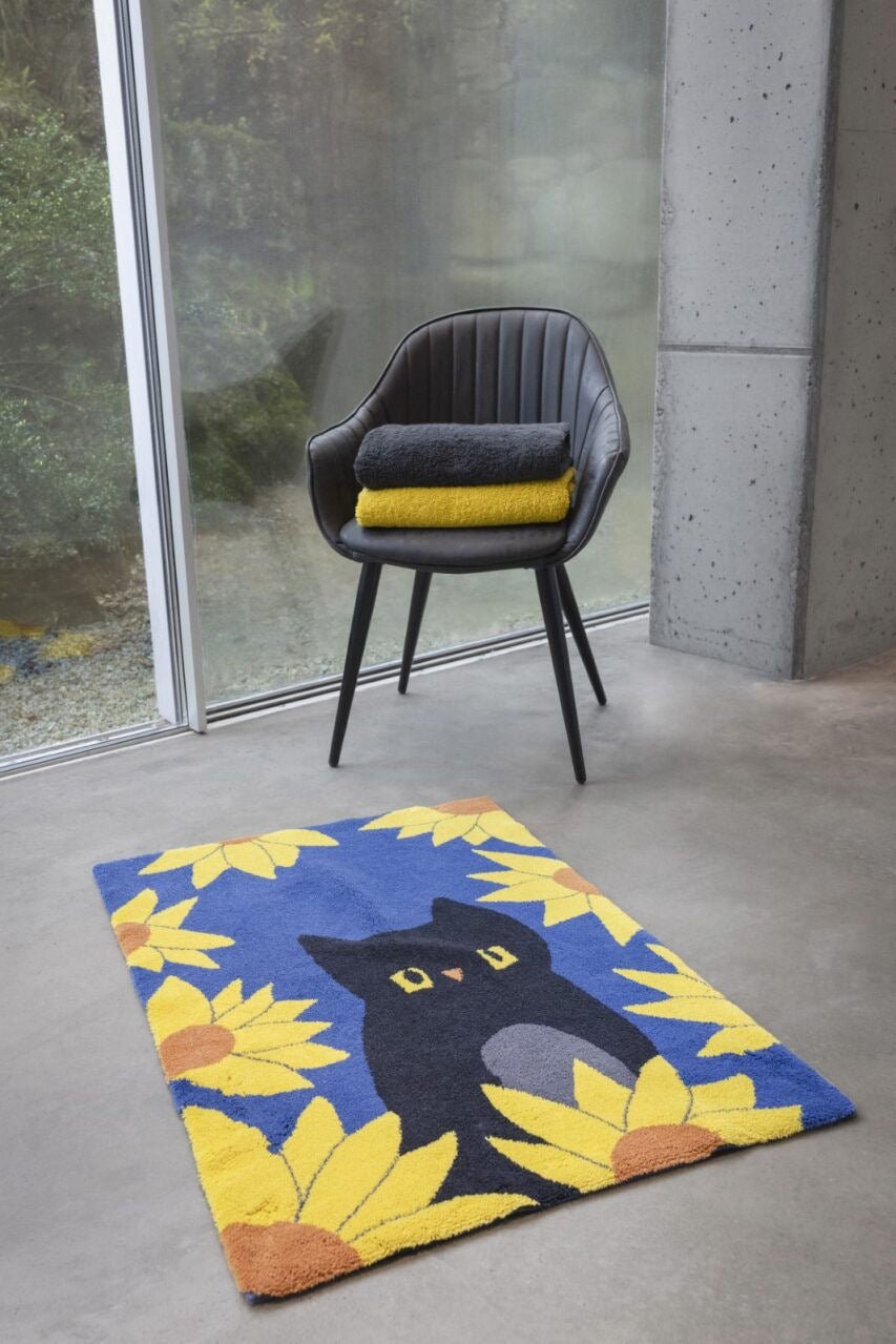LEA’S CAT Abyss & Habidecor Luxury Rug - LIMITED EDITION 2024 - |VESIMI Design| Luxury Bathrooms and Home Decor