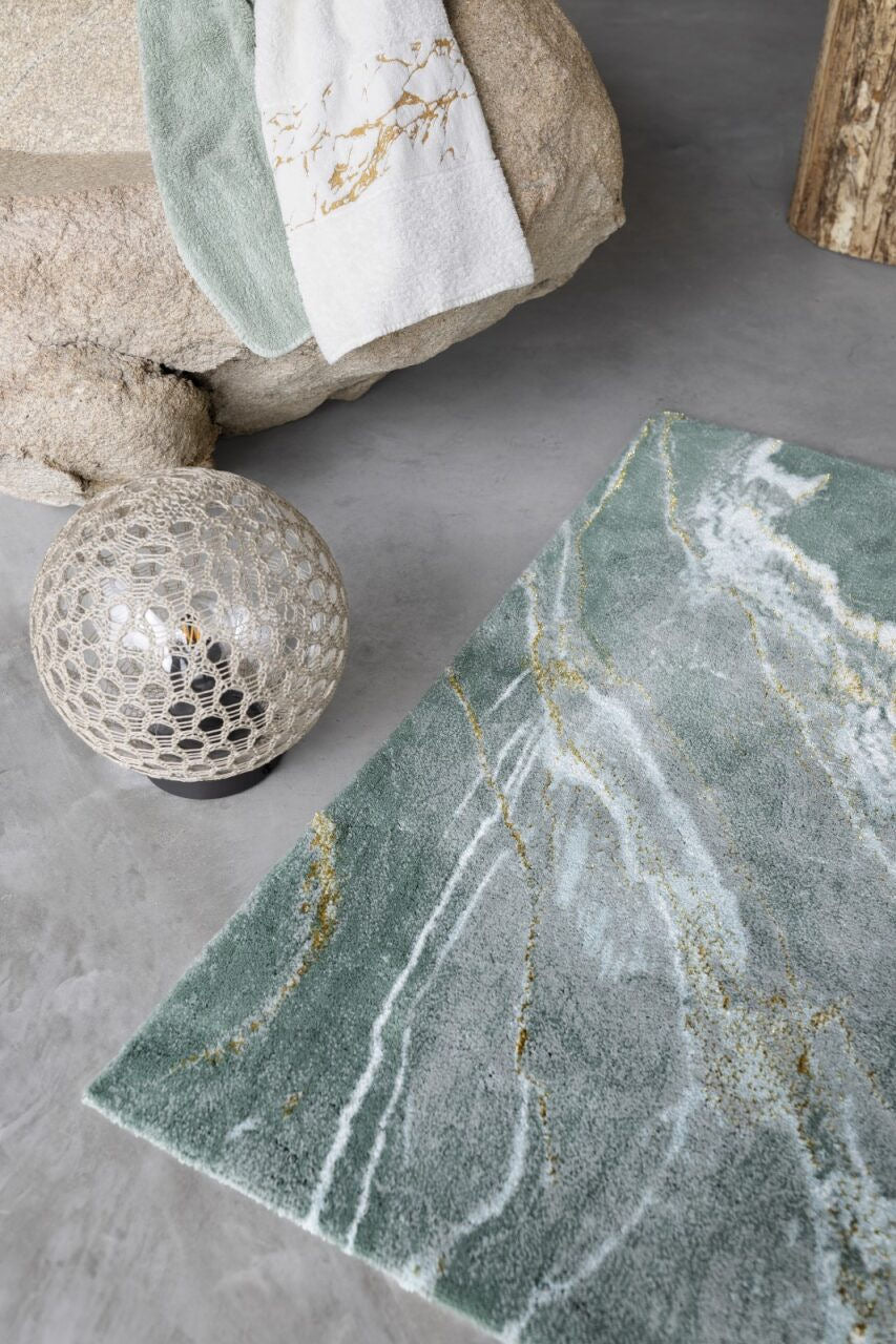 LIPARI Egyptian Cotton Bathroom Rug by Abyss & Habidecor - |VESIMI Design| Luxury Bathrooms and Home Decor