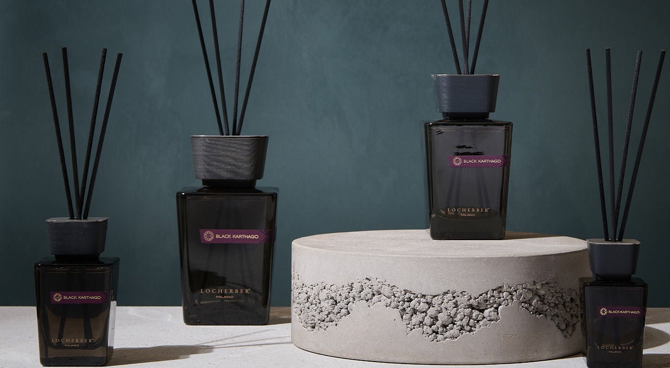 Locherber Milano Luxury Home Diffuser BLACK KARTHAGO - |VESIMI Design| Luxury Bathrooms and Home Decor