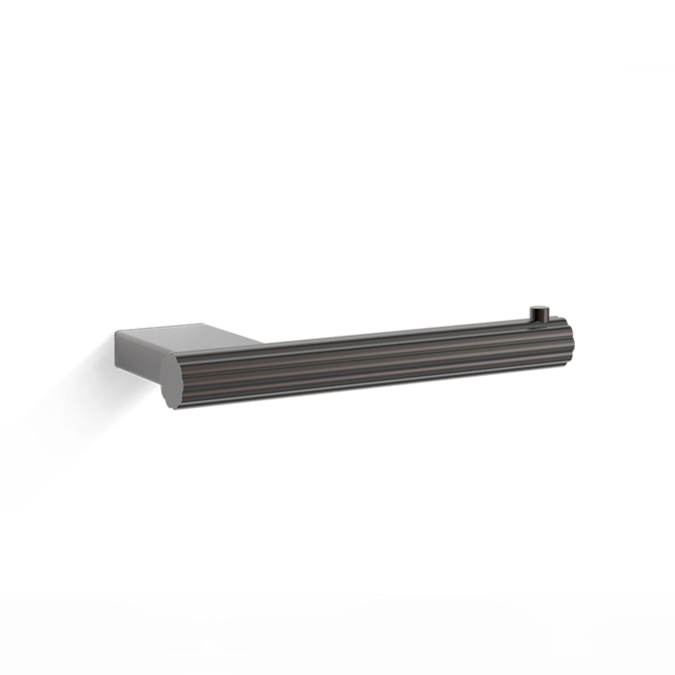 Luxury Aluminium Toilet Paper Holder Dark Brown Mocca by Decor Walther - |VESIMI Design| Luxury Bathrooms and Home Decor