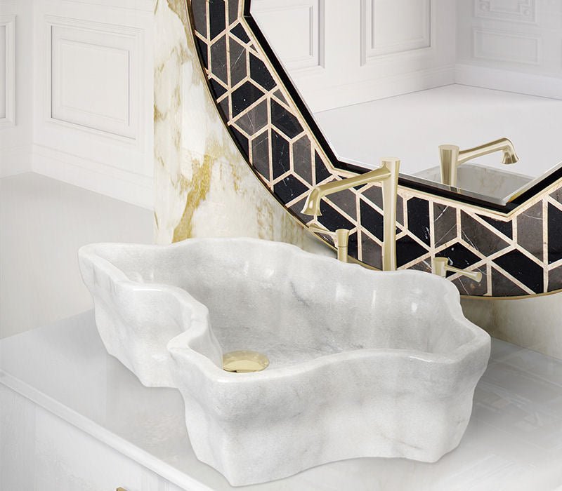 Luxury Eden Stone Vessel Sink by Maison Valentina - |VESIMI Design|