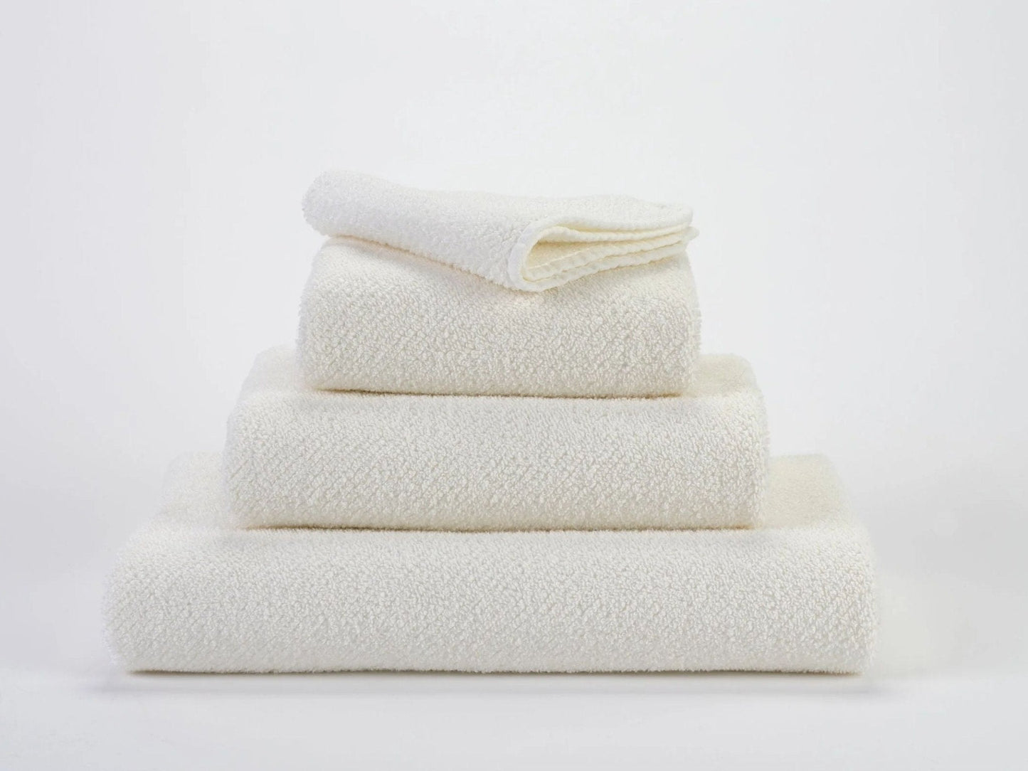 Luxury Soft Egyptian Cotton Towels TWILL | 103 Ivory - |VESIMI Design|