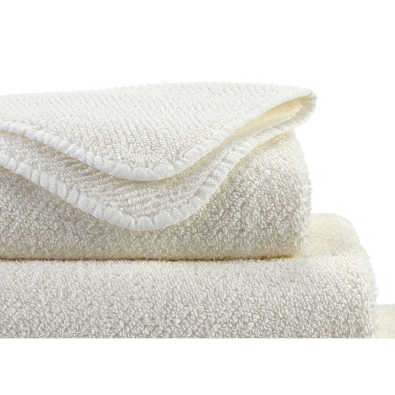 Luxury Soft Egyptian Cotton Towels TWILL | 103 Ivory - |VESIMI Design|
