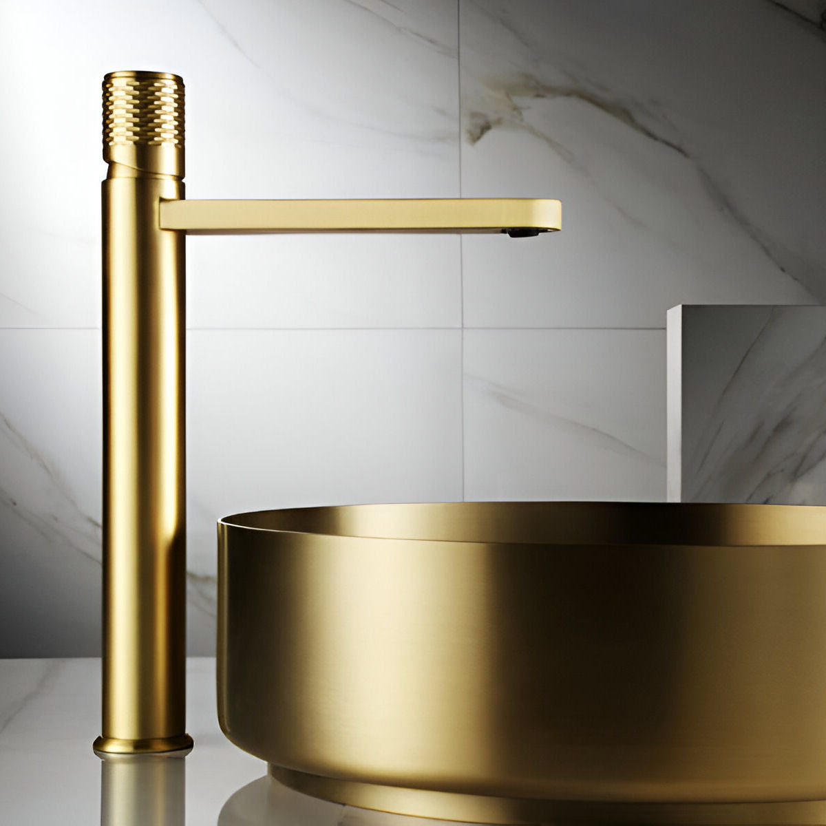 Zlatá matná baterie na desku olejem gumovaný bronz Opera Satin Gold