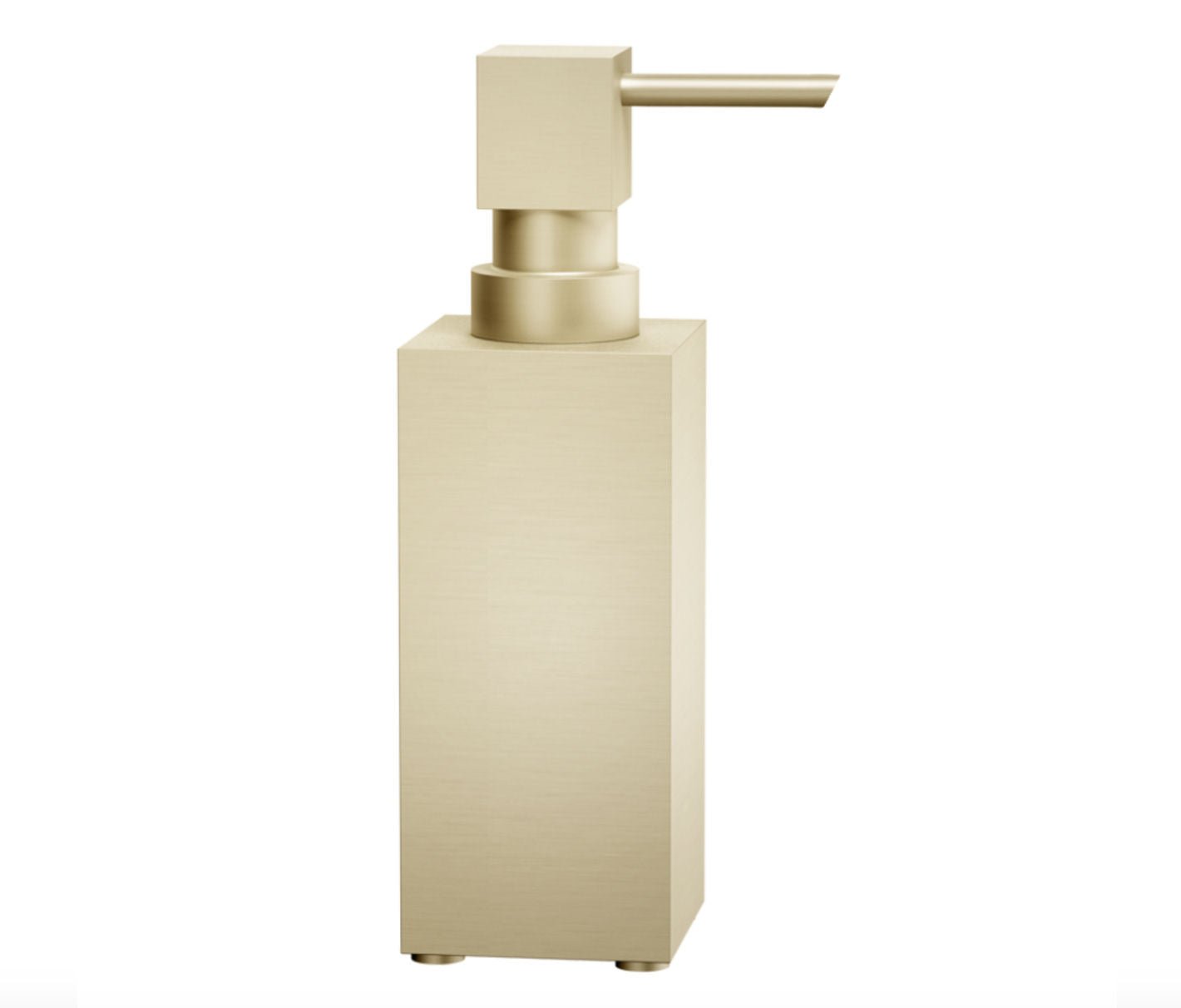 Matt Gold Square Design Dispenser by Decor Walther - |VESIMI Design|
