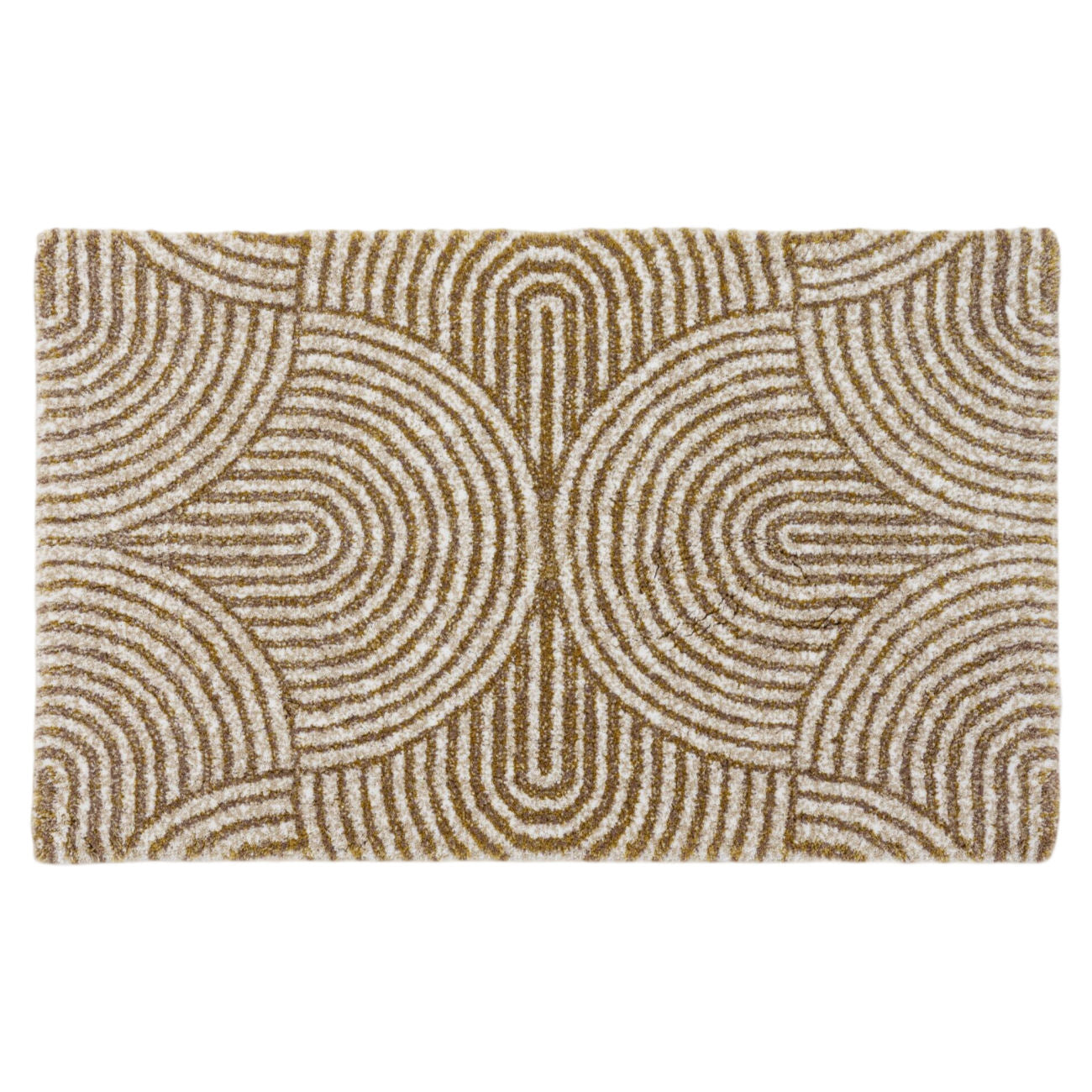 PETAL Egyptian Cotton Gold Bathroom Rug by Abyss & Habidecor
