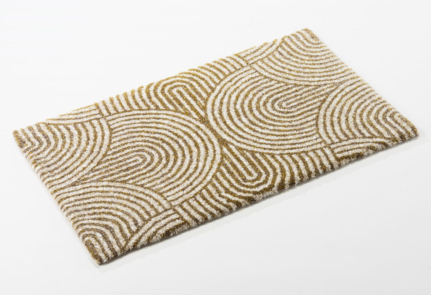 PETAL Egyptian Cotton Gold Bathroom Rug by Abyss & Habidecor