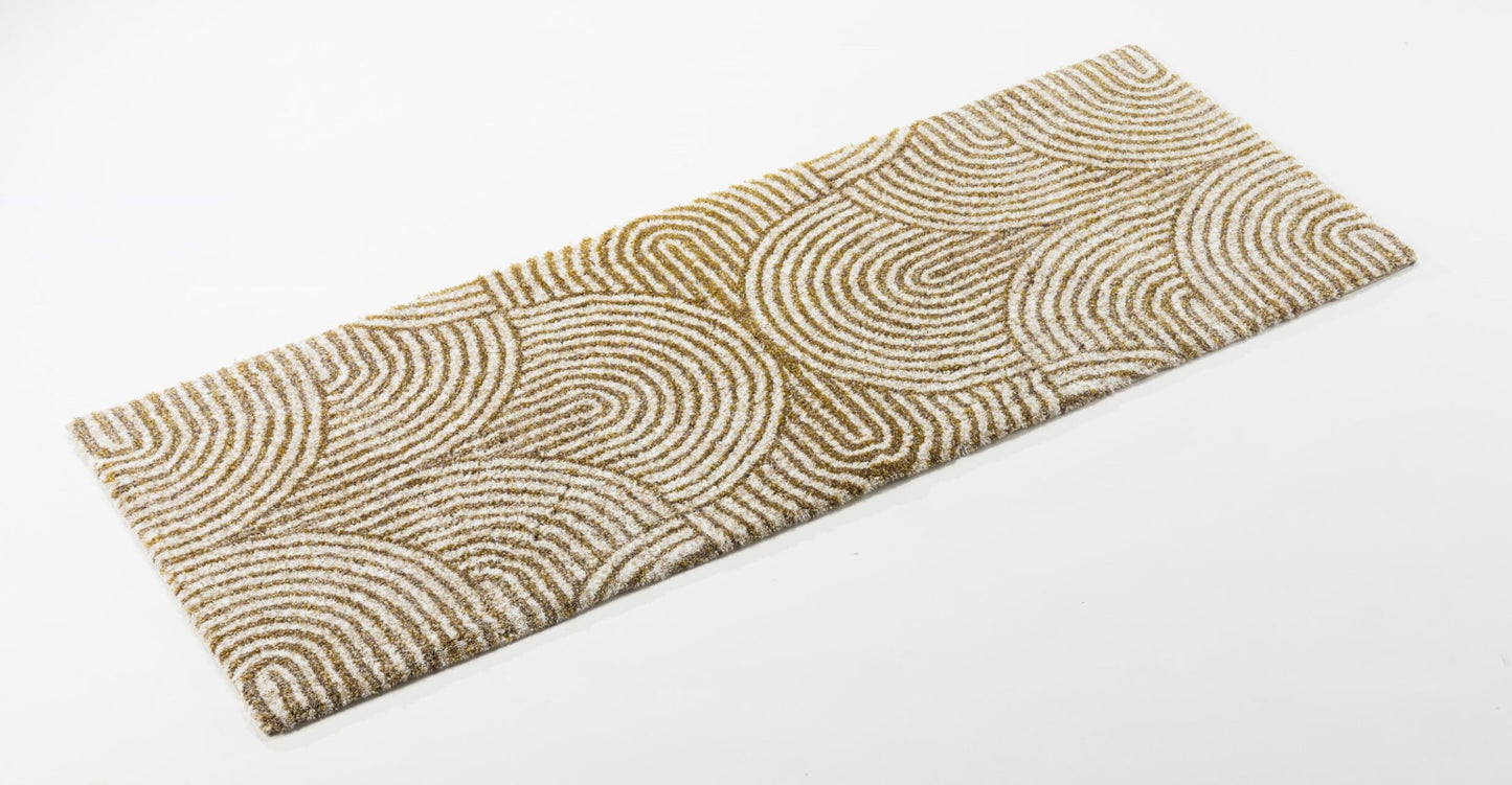PETAL Egyptian Cotton Gold Bathroom Rug by Abyss & Habidecor