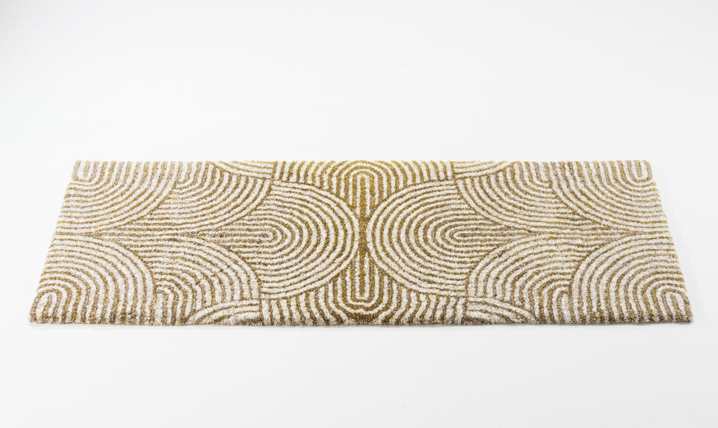 PETAL Egyptian Cotton Gold Bathroom Rug by Abyss & Habidecor