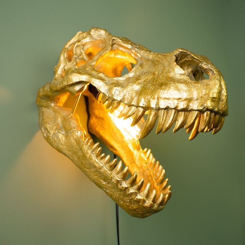 Rexy The Dinosaur Wall Lamp - |VESIMI Design| Luxury Bathrooms and Home Decor