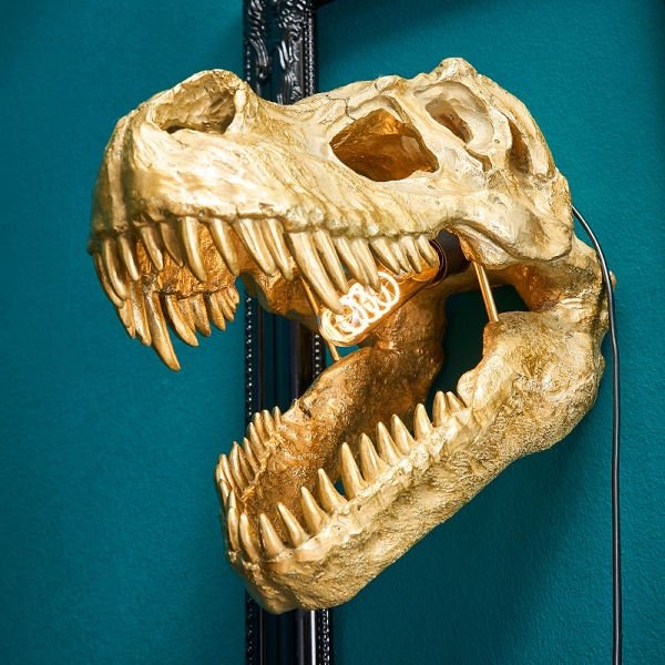 Rexy The Dinosaur Wall Lamp - |VESIMI Design| Luxury Bathrooms and Home Decor