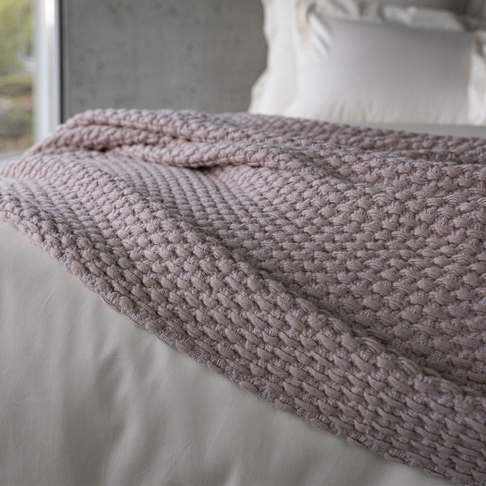 RHOMB Luxury Cashmere Bed Cover / Plaid by Celso de Lemos - |VESIMI Design|