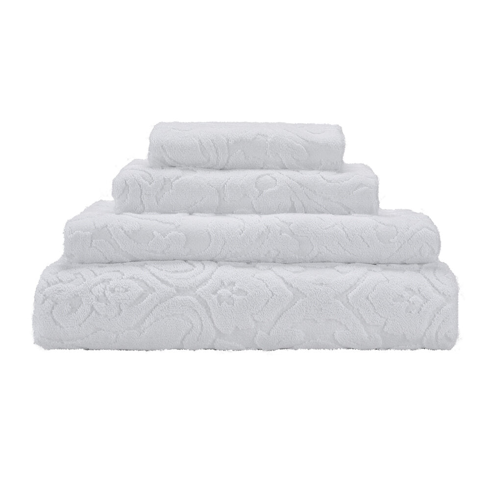 Romantic Egyptian Cotton Bathroom Towels - 100 White - |VESIMI Design| Luxury and Rustic bathrooms online