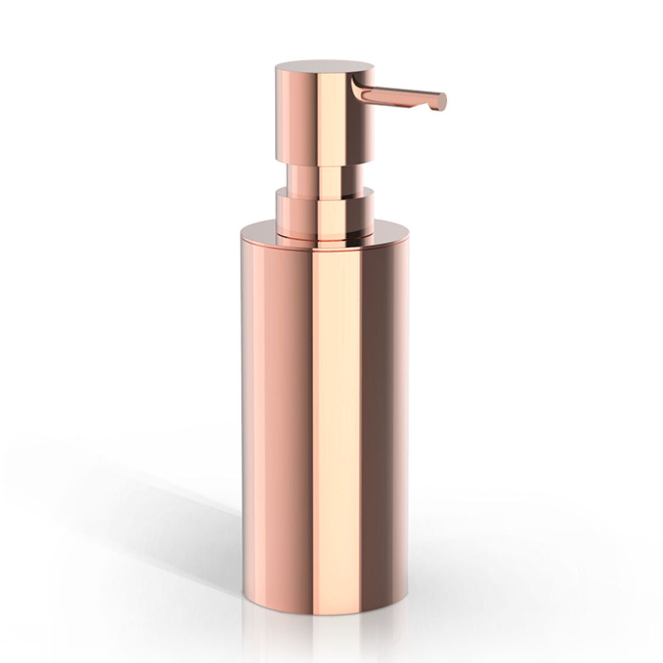 Rose Gold Soap Dispenser by Decor Walther - |VESIMI Design| Luxury Bathrooms and Home Decor