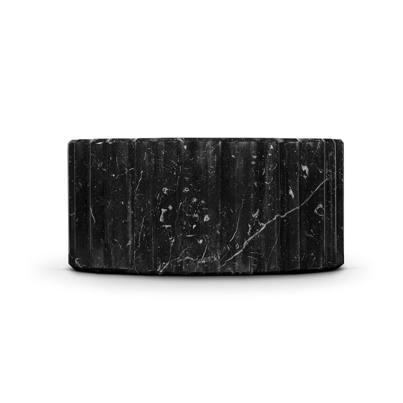 Symphony Black Marble Vessel Sink by Maison Valentina - |VESIMI Design| Luxury Bathrooms and Home Decor