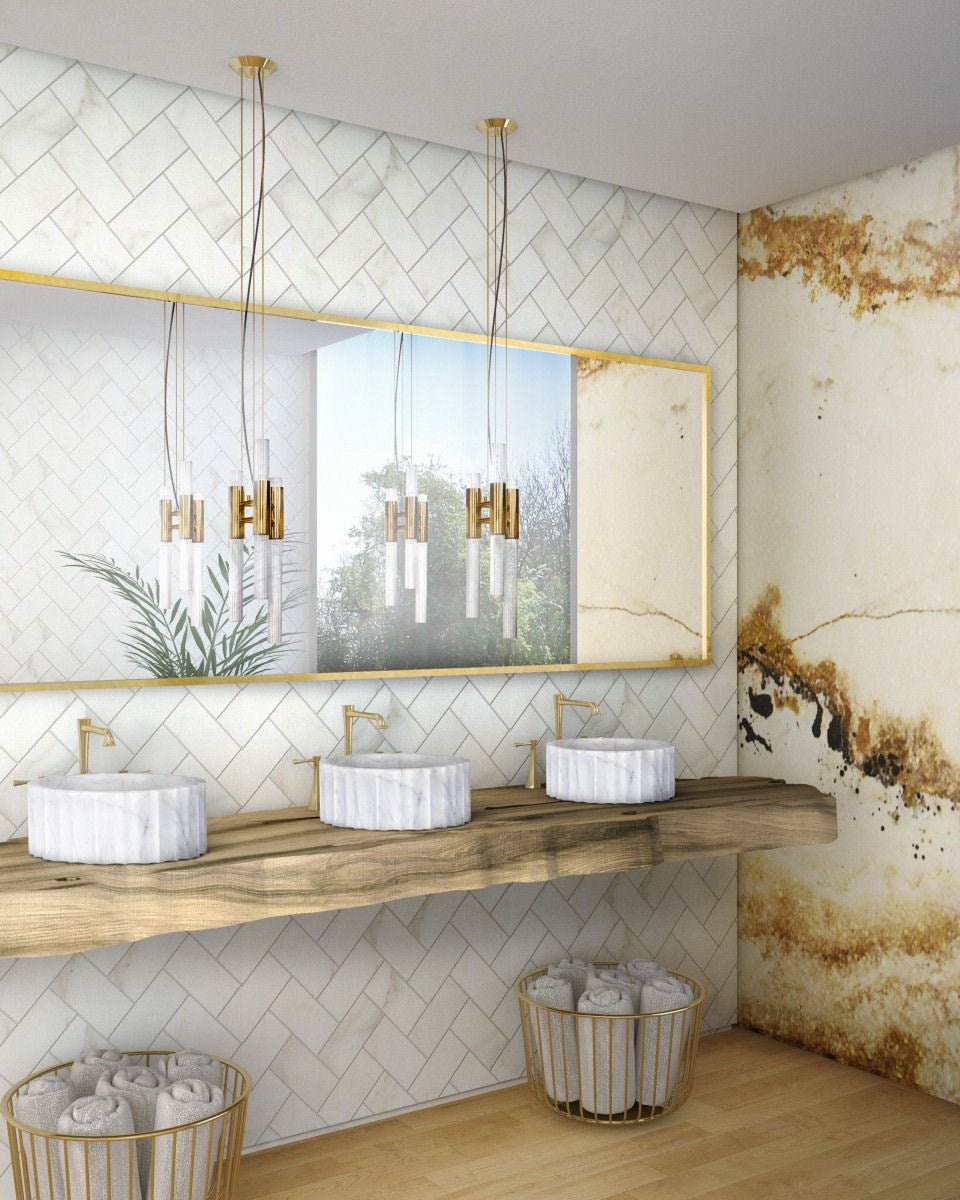 Symphony Black Marble Vessel Sink by Maison Valentina - |VESIMI Design| Luxury Bathrooms and Home Decor
