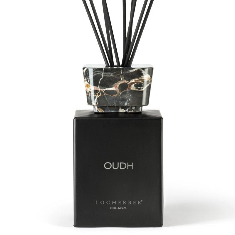 The Highly Prestigious Oudh Portoro Marble Diffuser by Locherber Milano 2500ml - |VESIMI Design| Luxury Bathrooms and Home Decor