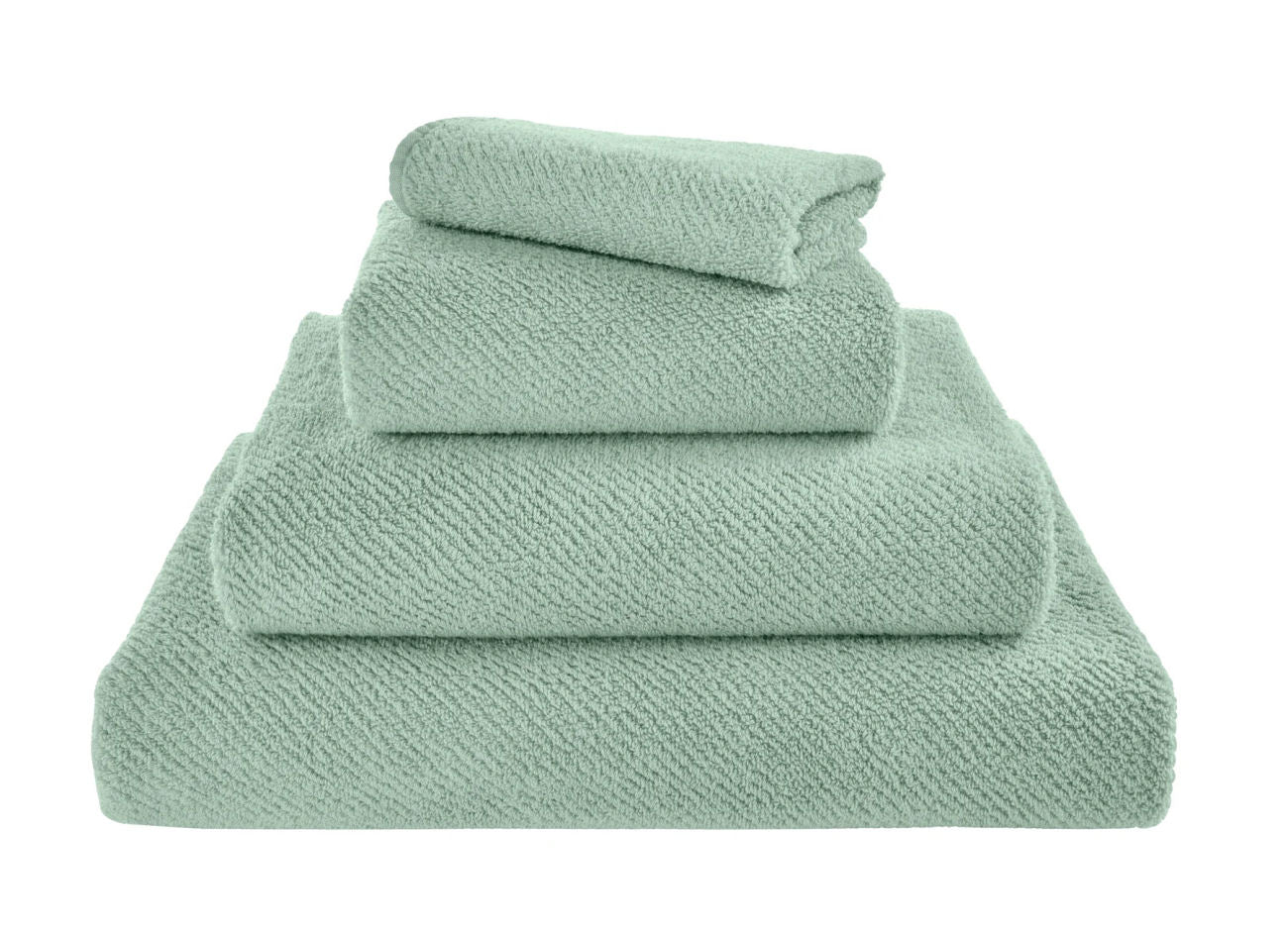 TWILL Luxury Blue-Grey Soft Egyptian Cotton Towels | 210 Aqua - |VESIMI Design|