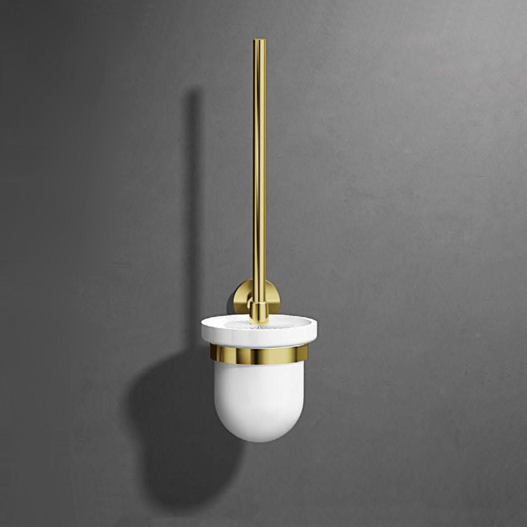 Zlatá moderní WC štětka Opera Satin Gold