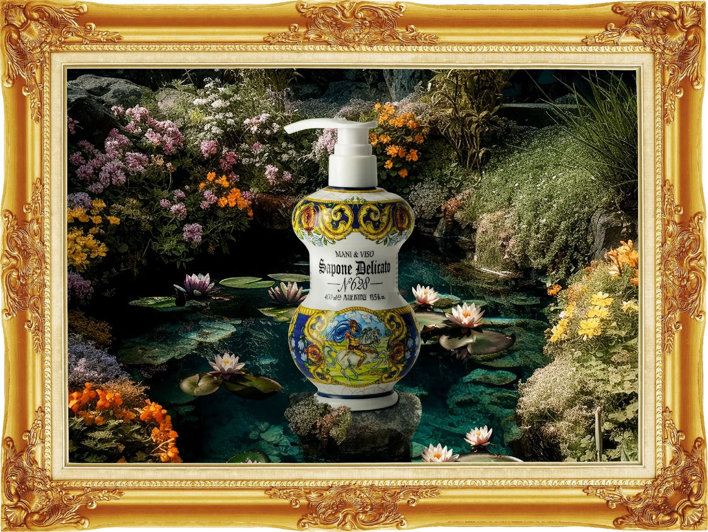 Delicate Hand & Face Soap 400 ml - N.° 628 Regalis Gli Albarelli - |VESIMI Design| Luxury Bathrooms and Home Decor