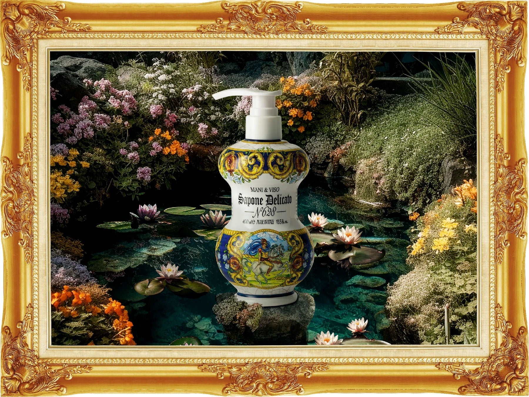 Delicate Hand & Face Soap 400 ml - N.° 628 Regalis Gli Albarelli - |VESIMI Design| Luxury Bathrooms and Home Decor