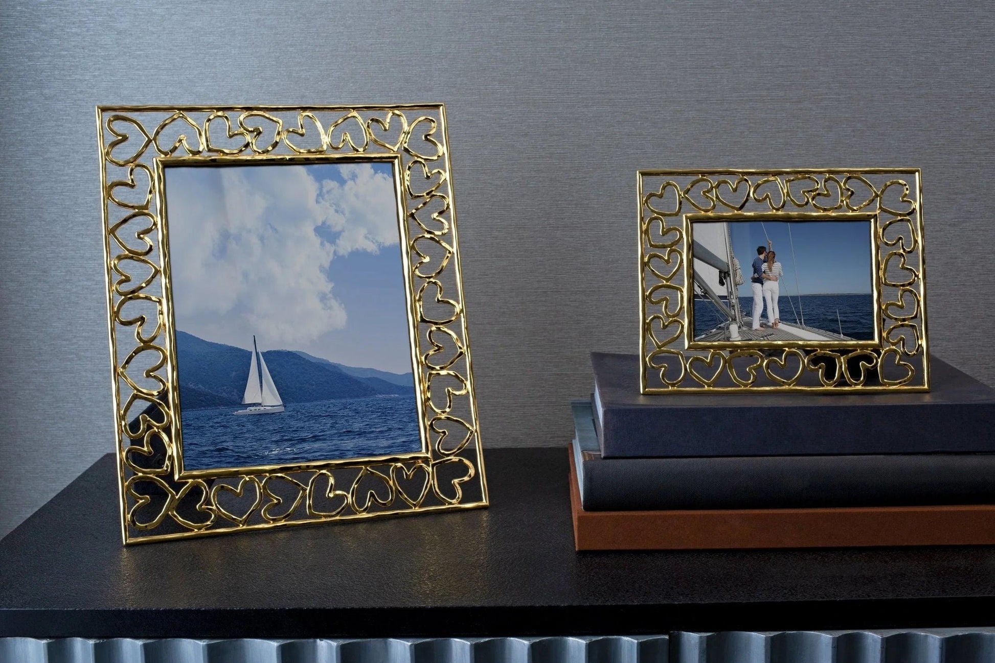 Heart Frame Silver, Gold by Michael Aram - |VESIMI Design| Luxury Bathrooms and Home Decor