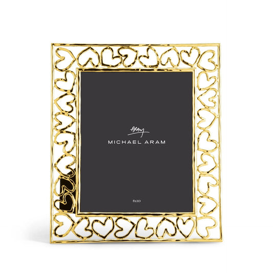 Heart Frame Silver, Gold by Michael Aram - |VESIMI Design| Luxury Bathrooms and Home Decor
