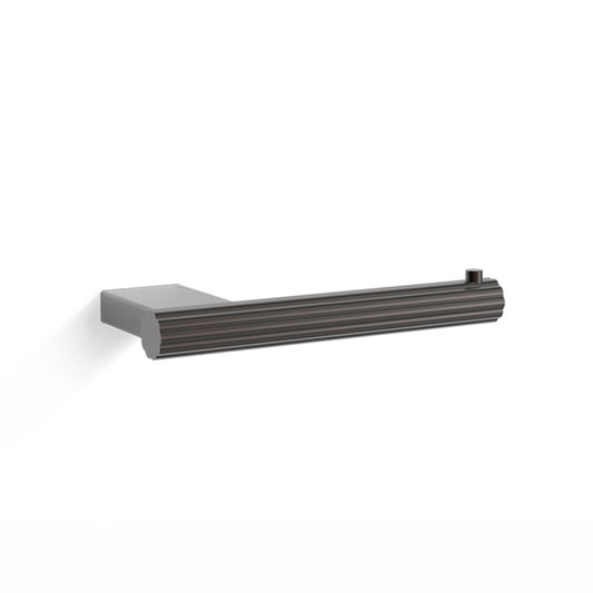 Luxury Aluminium Toilet Paper Holder Dark Brown Mocca by Decor Walther - |VESIMI Design| Luxury Bathrooms and Home Decor