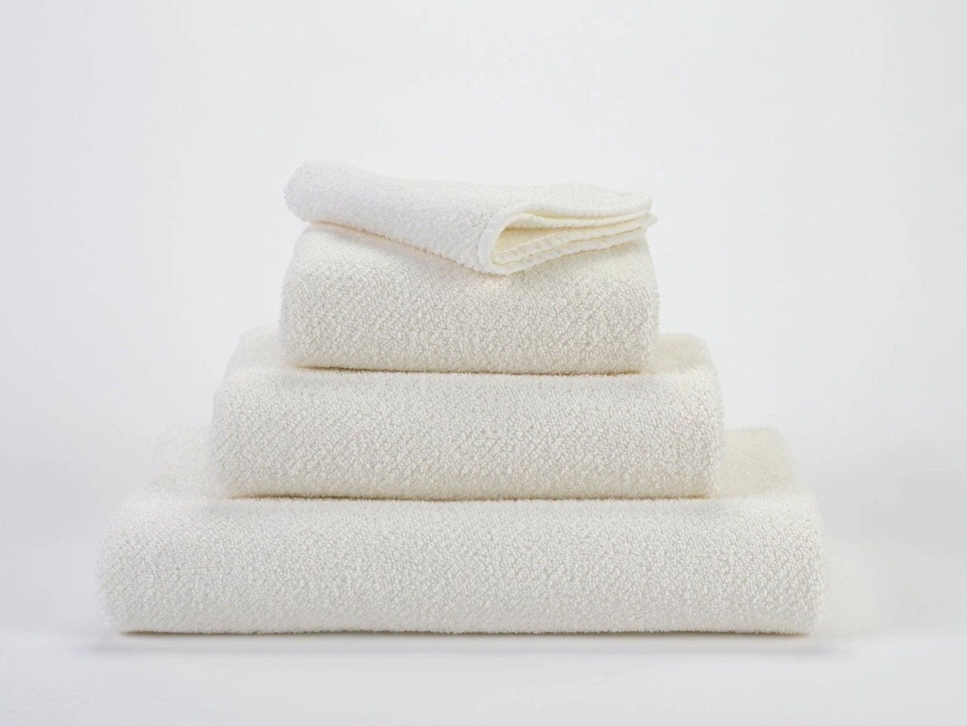 Luxury Soft Egyptian Cotton Towels TWILL | 103 Ivory - |VESIMI Design|