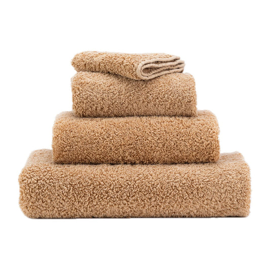 Luxusní jemně béžový froté ručník s vysokou gramáží Super Pile Abyss & Habidecor Waterfall Bathrooms