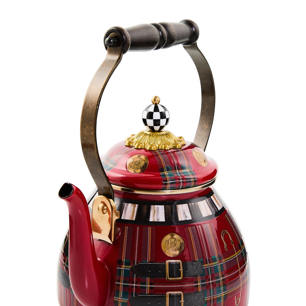 Čajová konvice Kilted 1.89l – limitovaná edice MacKenzie-Childs