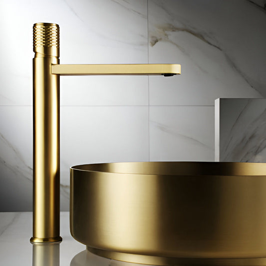 Zlatá matná baterie na desku olejem gumovaný bronz Opera Satin Gold