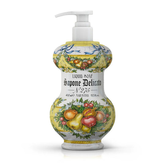 Tekuté mýdlo na ruce a obličej Rudy Profumi Gli Albarelli 275 Arboretum, s vůní Grapefruitu, Lilie a Ambry, 400 ml.