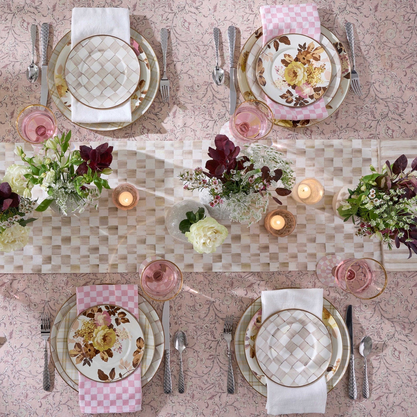 Dezertní talíř Wild Rose by MacKenzie-Childs