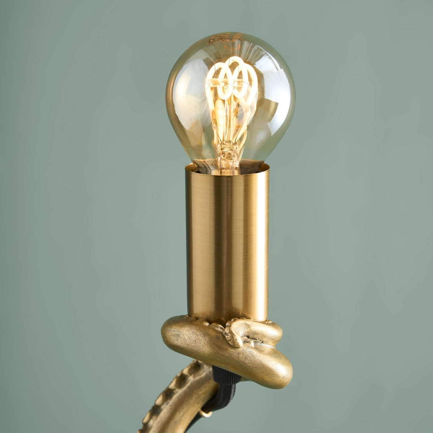 Zlatá stolní lampa Chobotnice / Octopus Baby Otto