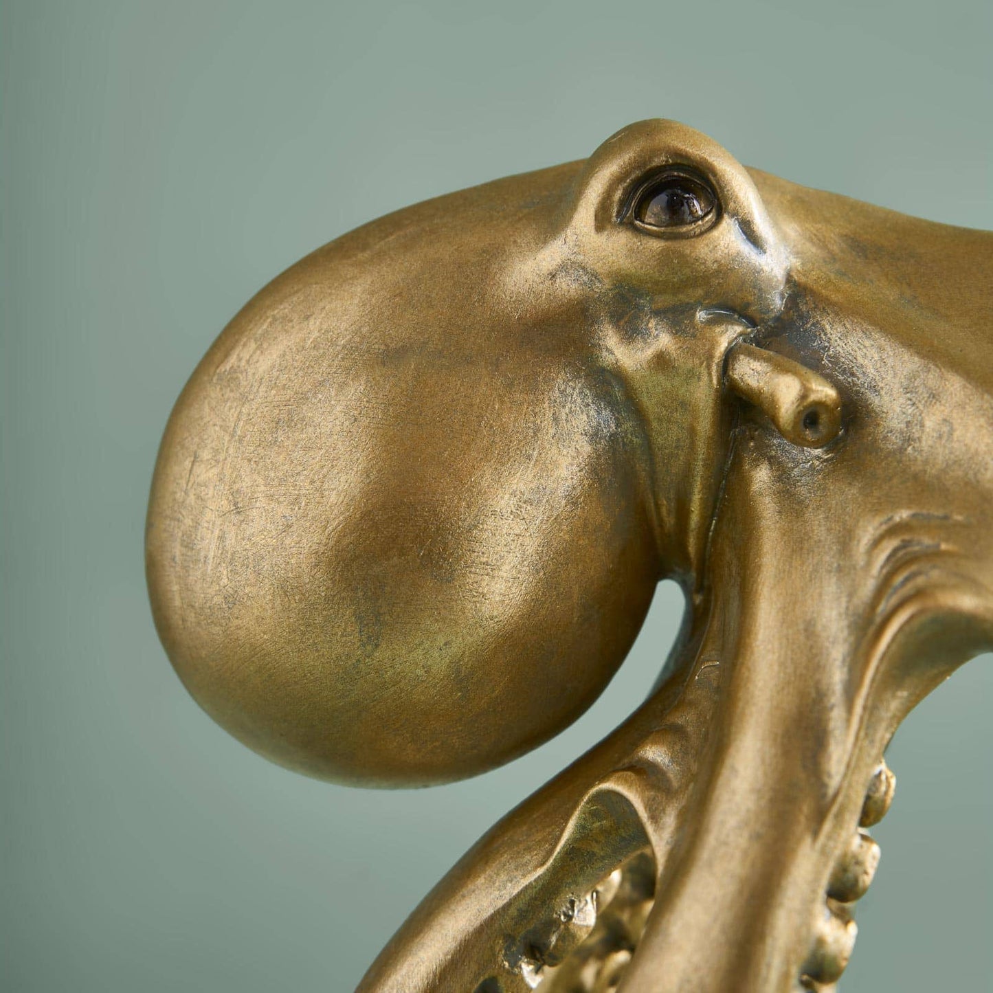 Zlatá stolní lampa Baby Octopus chobotnice