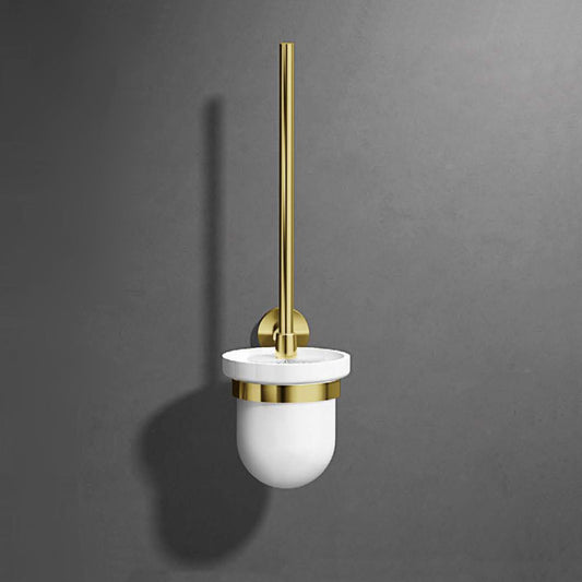 Zlatá moderní WC štětka Opera Satin Gold