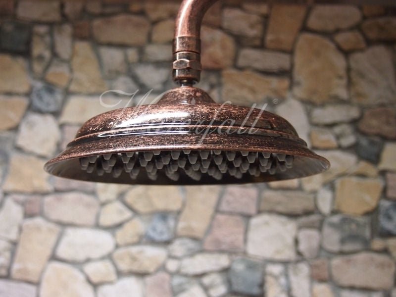 Antique Copper Bathroom Concealed Shower Set - |VESIMI Design| Luxury and Rustic bathrooms online